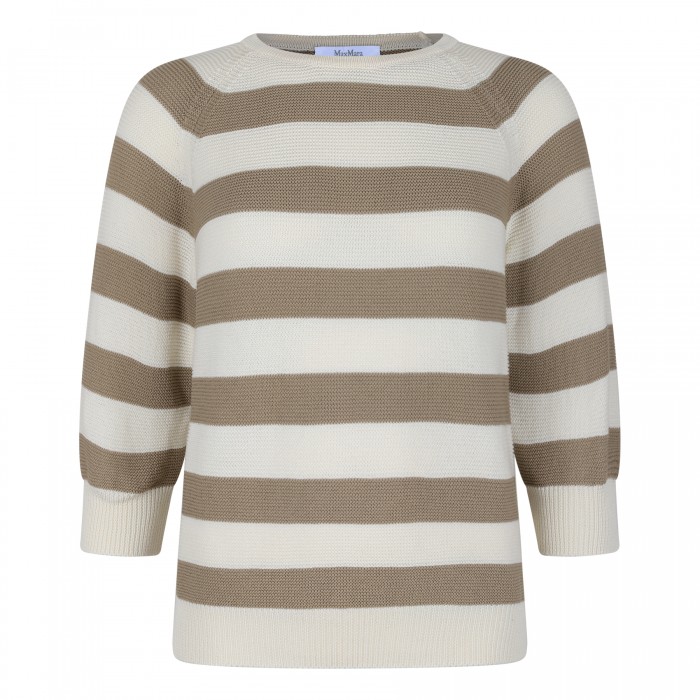 Sante striped cotton sweater