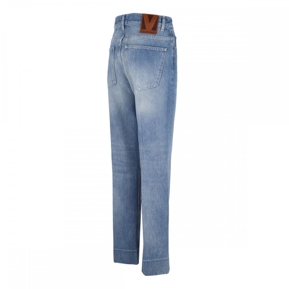 Medium blue denim jeans