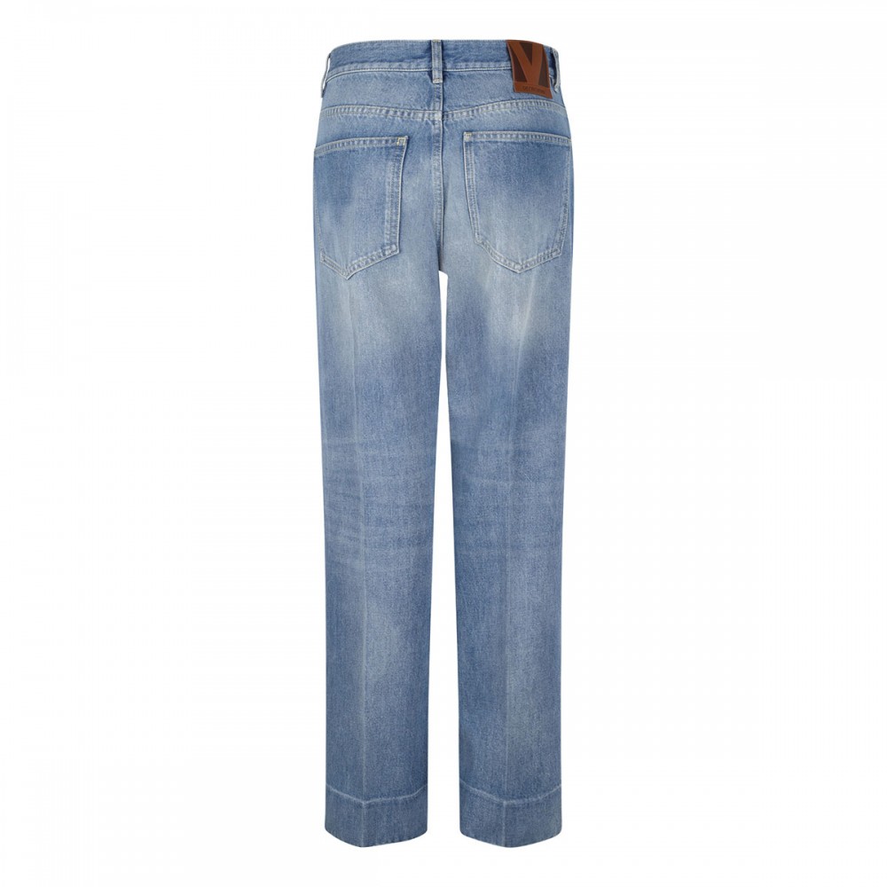 Medium blue denim jeans