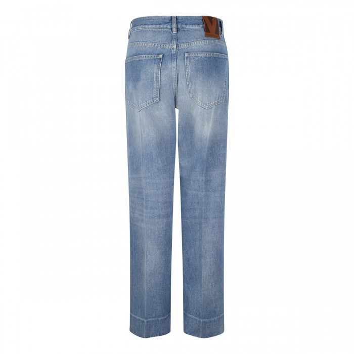 Medium blue denim jeans