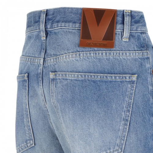 Medium blue denim jeans 2