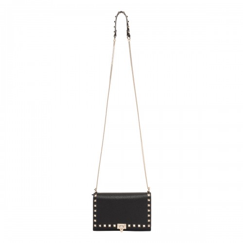 Rockstud mini chain bag