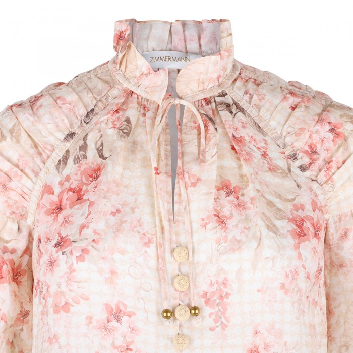 Illuminate billow blouse