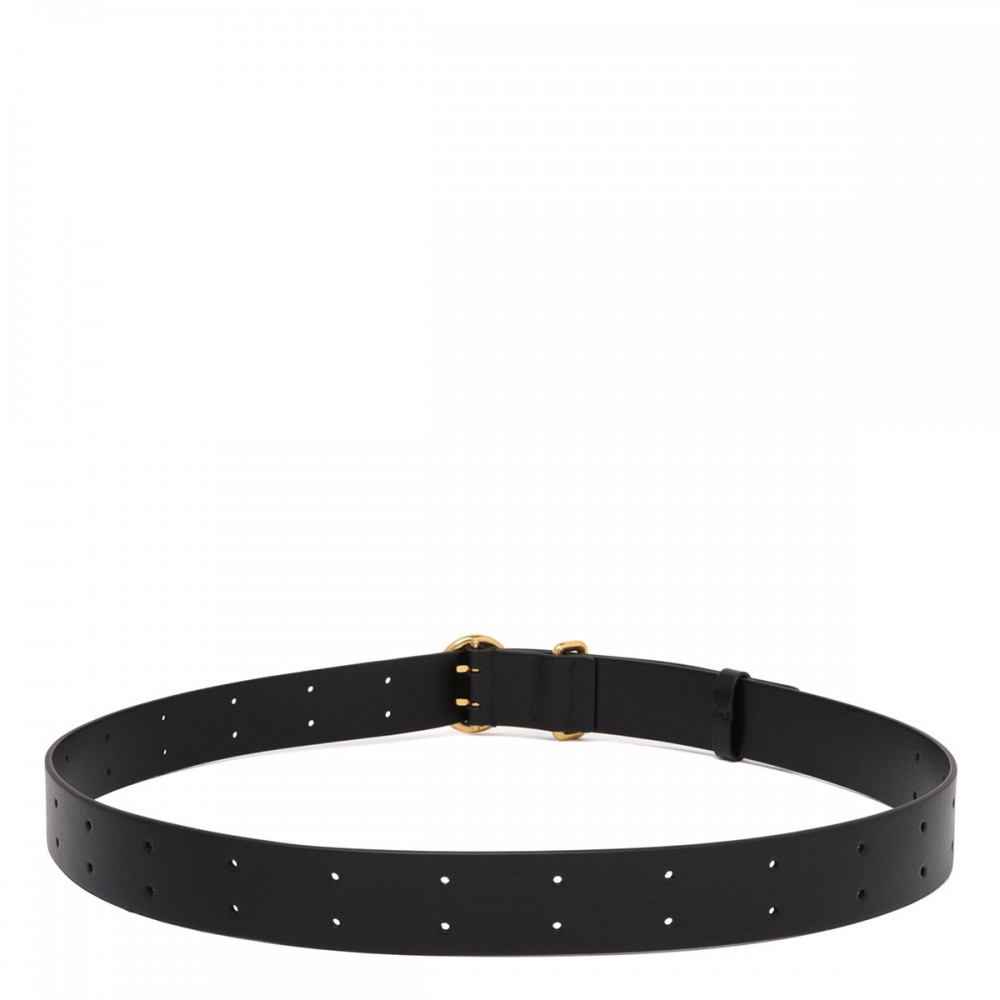Cannolo leather belt