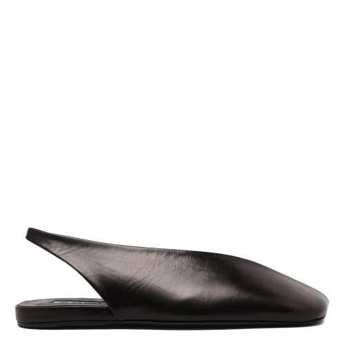 Black slingback ballerinas