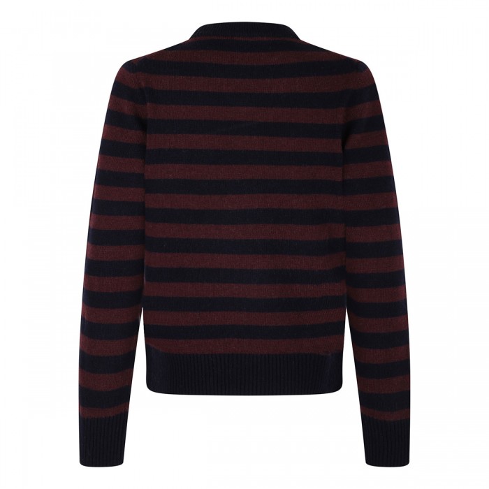 Striped Poodle sweater