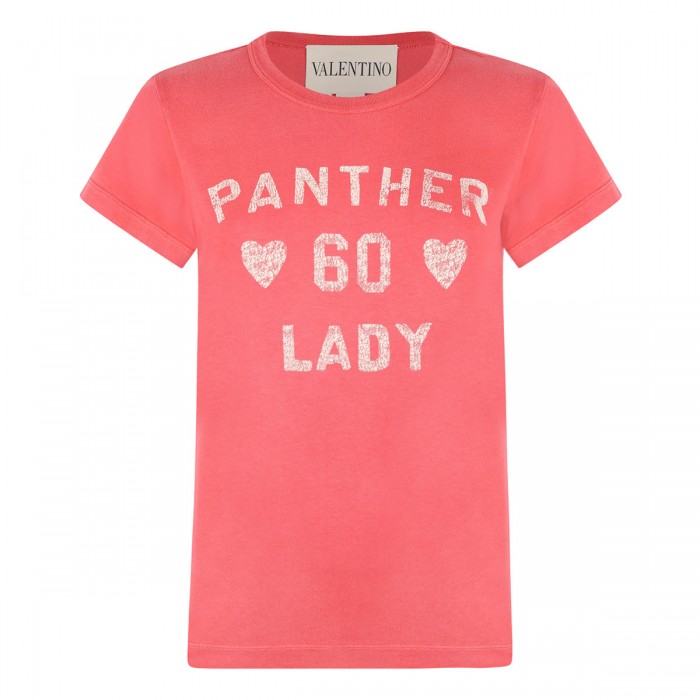Panther Lady print T-shirt
