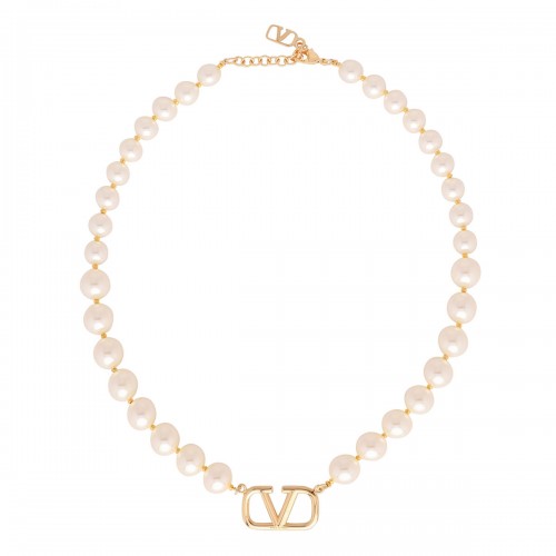 VLogo signature necklace...