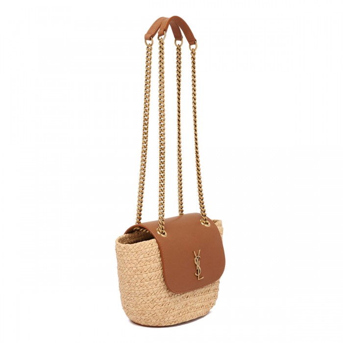 Manon raffia mini shoulder bag