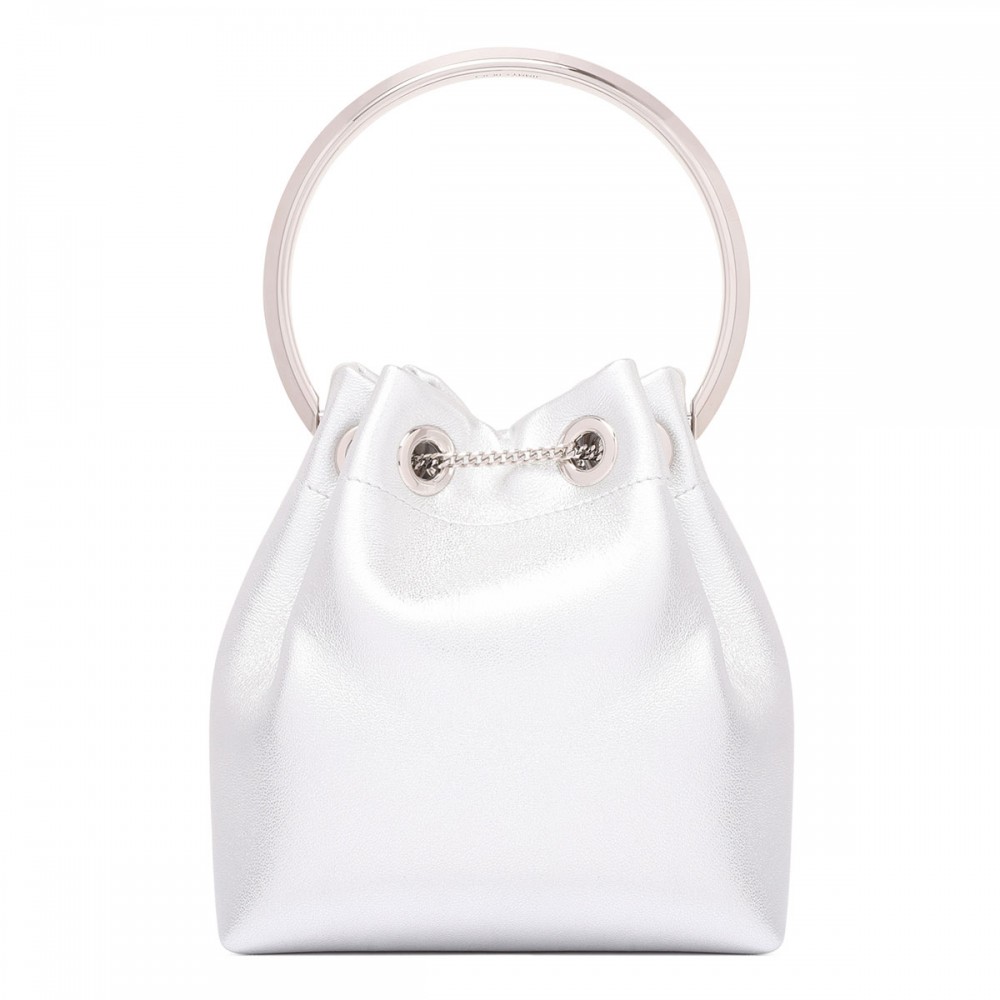 Bon Bon silver handbag