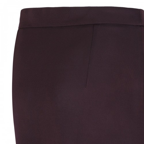 Plum-hue viscose skirt 2