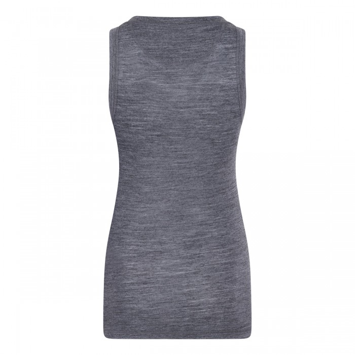 Dark gray wool blend top