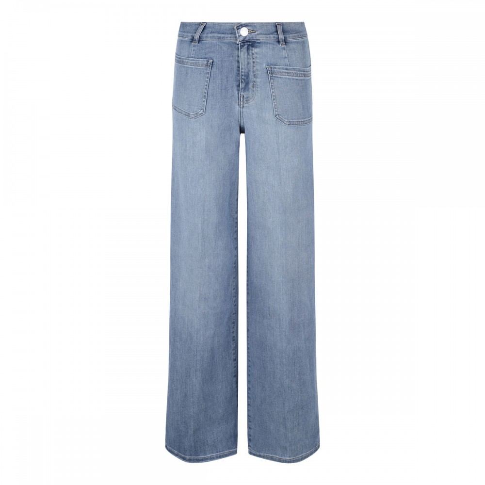 Le Slim Palazzo Bardot Pocket jeans