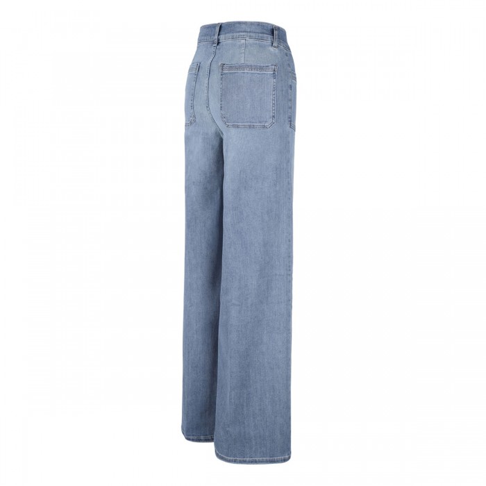Le Slim Palazzo Bardot Pocket jeans