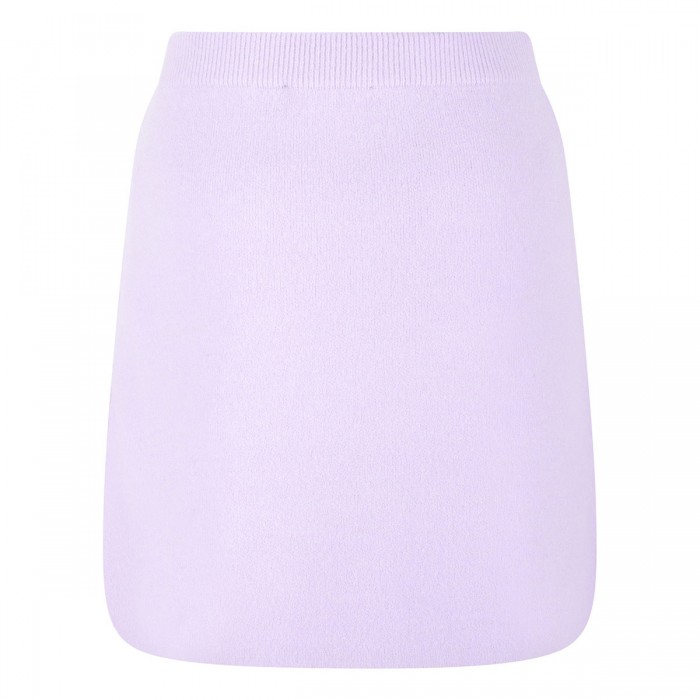 Lilac crystal trim skirt