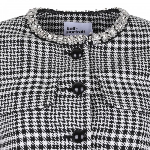 Houndstooth crystal trim... 2