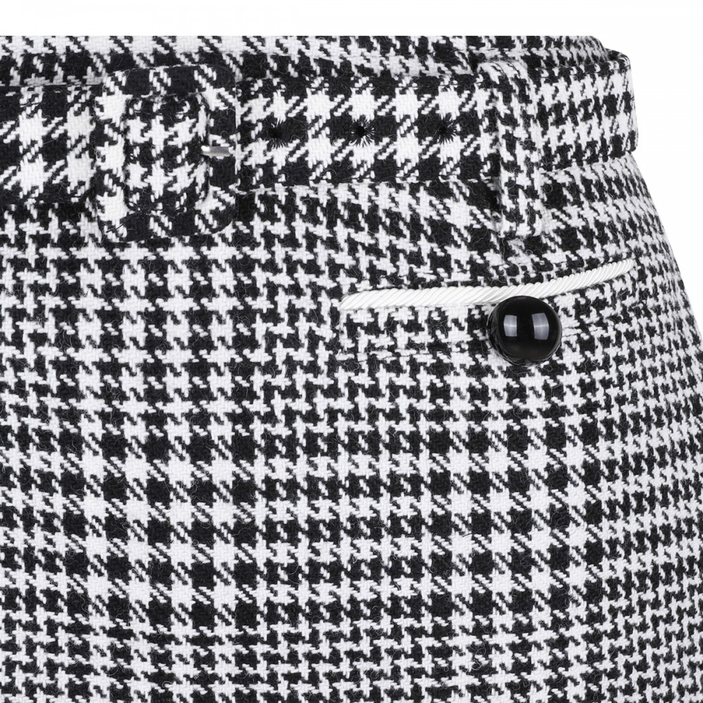 Houndstooth skort