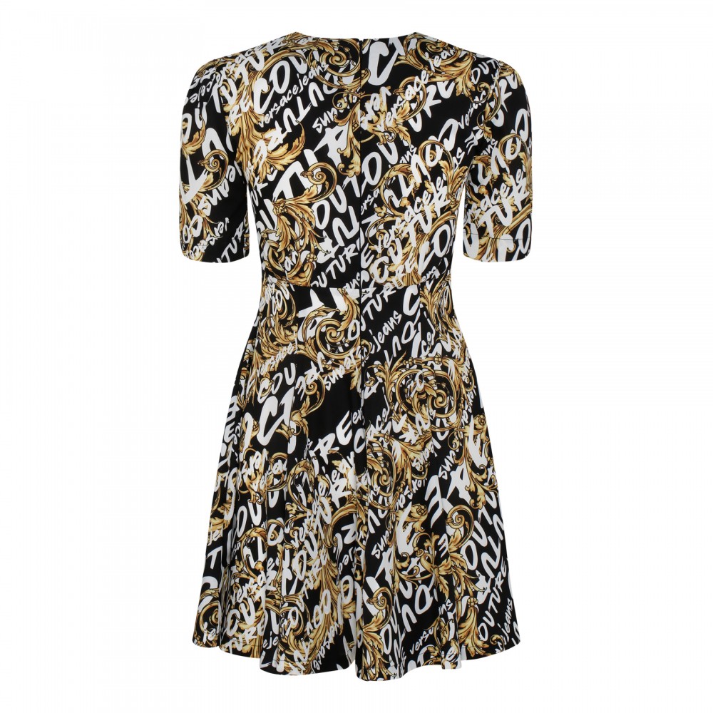 long sleeve silk dress