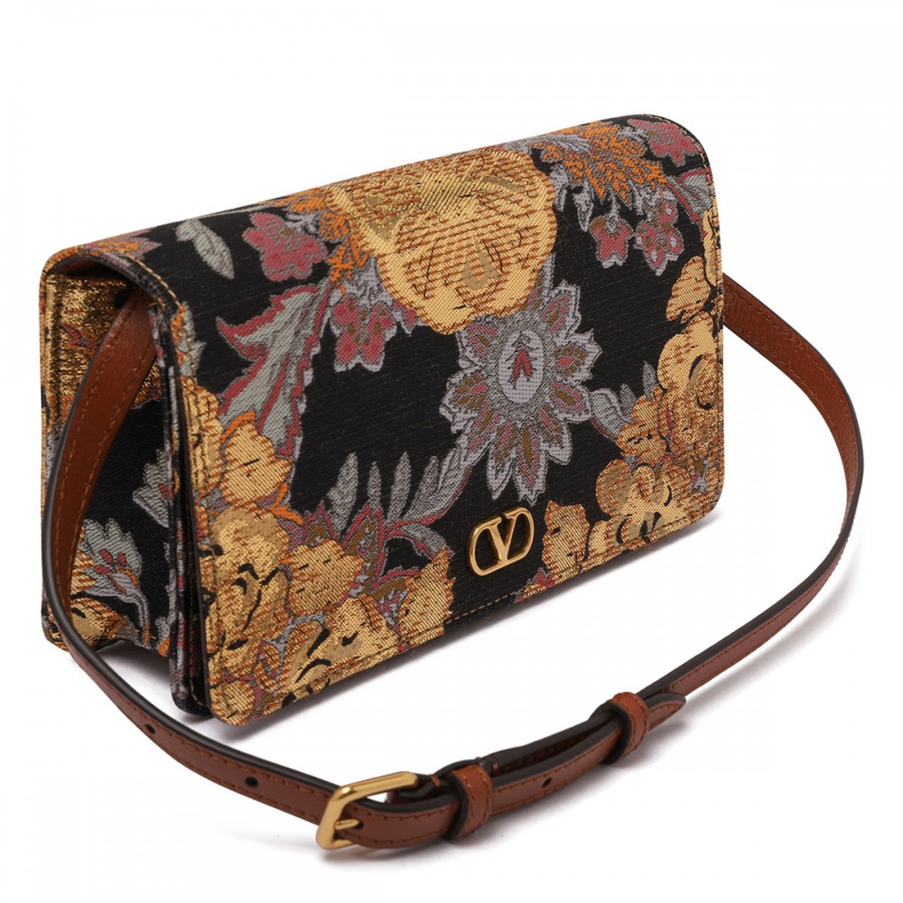 VLogo tapestry mini bag