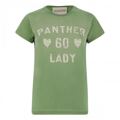 Panther Lady print T-shirt