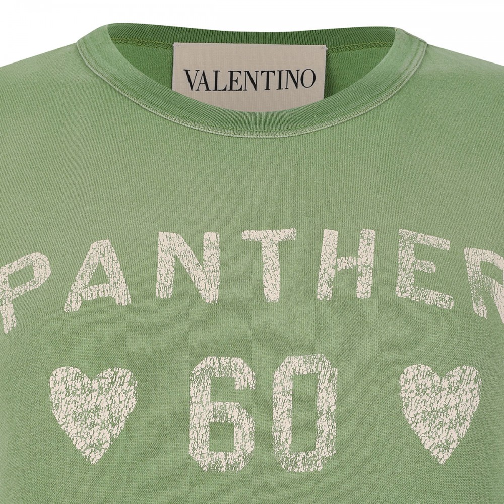 Panther Lady print T-shirt