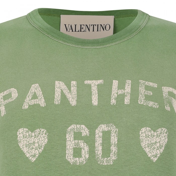 Panther Lady print T-shirt