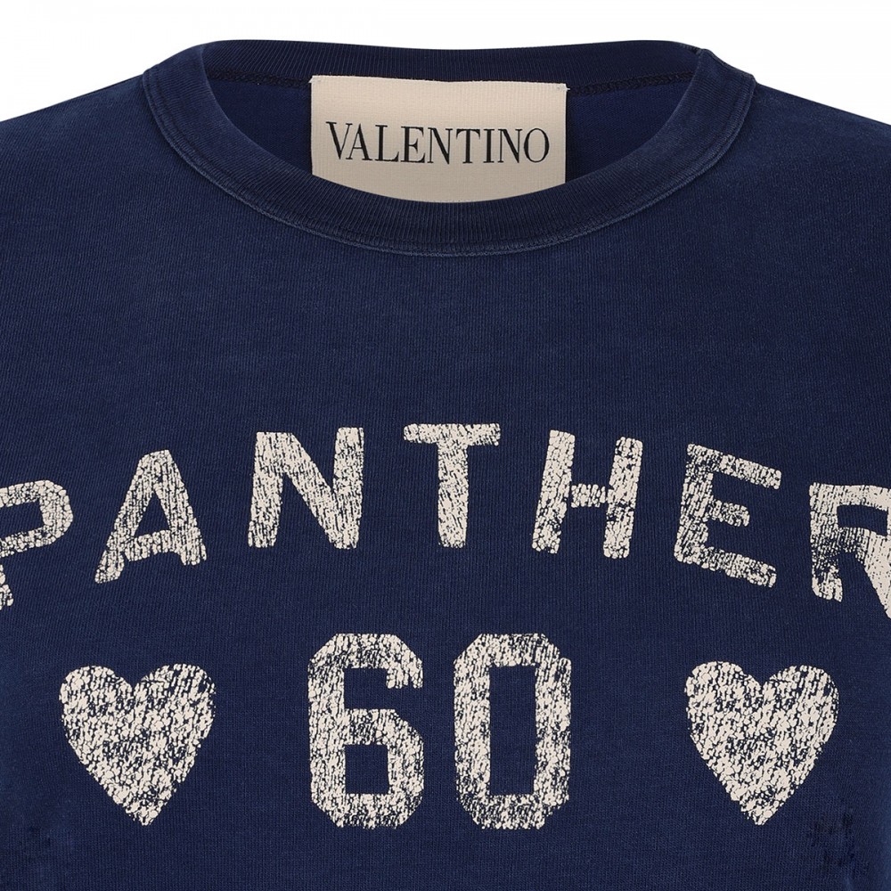 Panther Lady print T-shirt