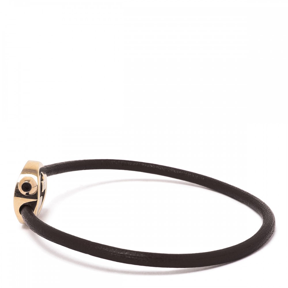 Round Interlocking G bracelet