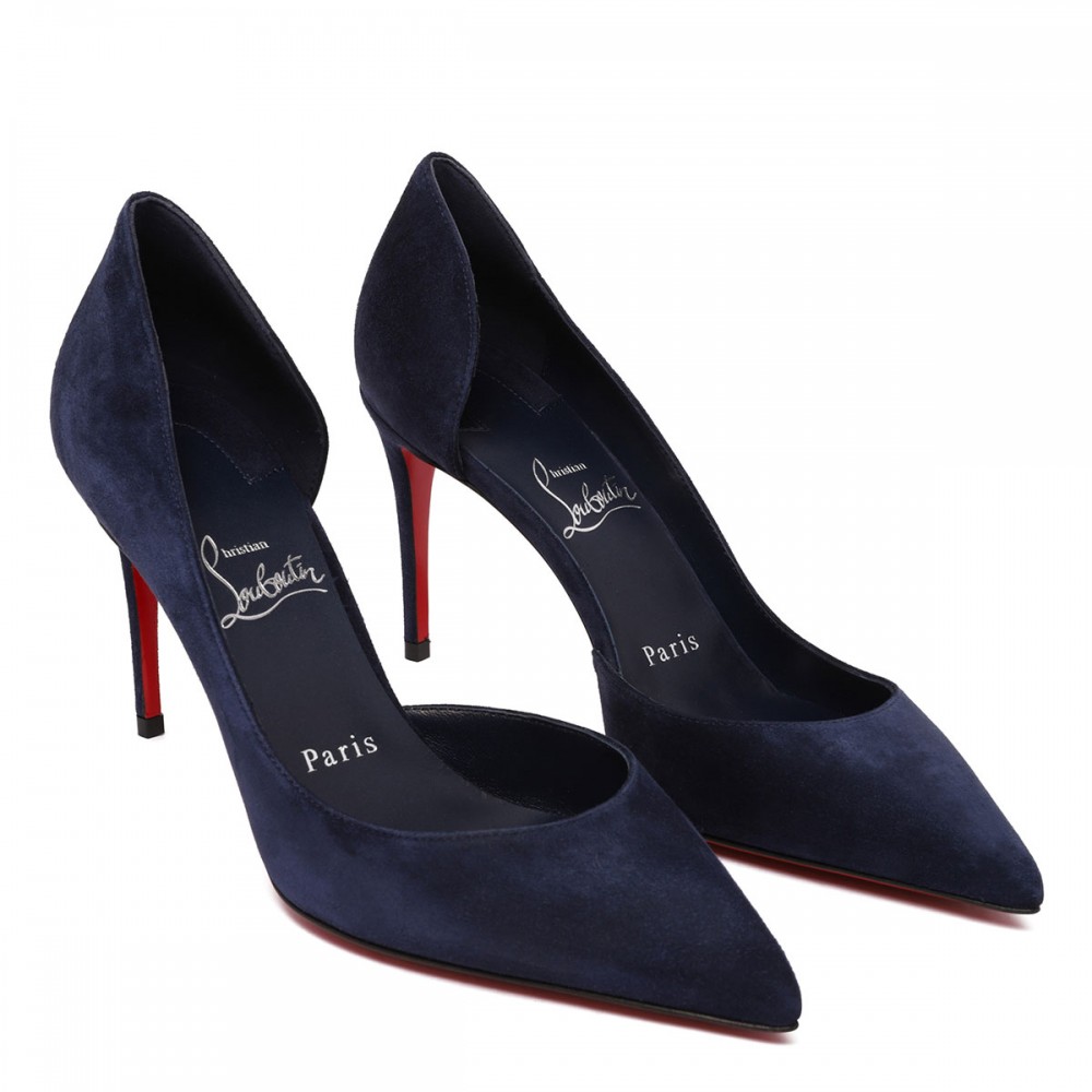 Iriza 85 sapphire blue pumps