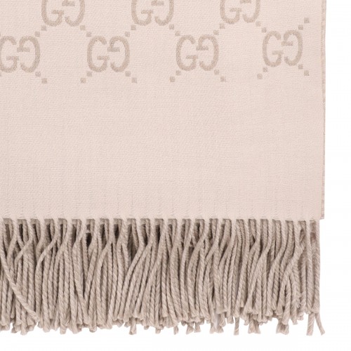 GG wool jacquard cape 2