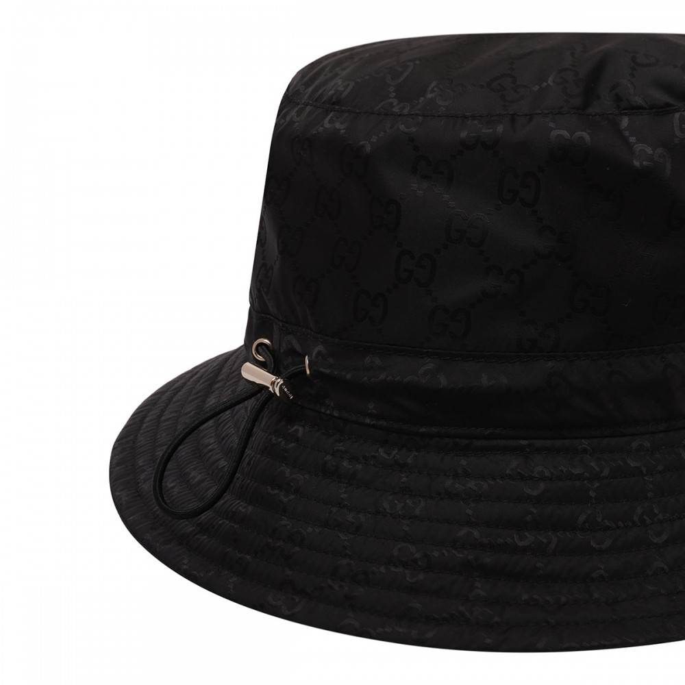 Reversible GG nylon bucket hat