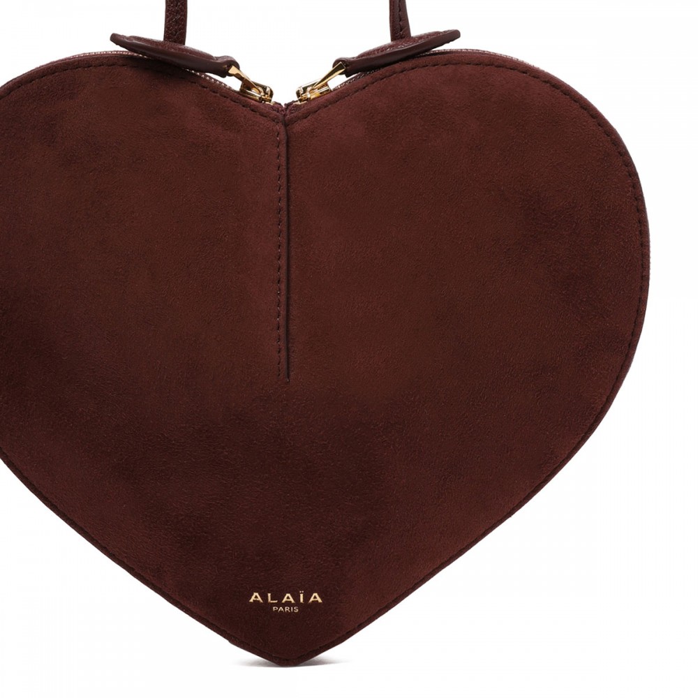 Le Coeur suede bag
