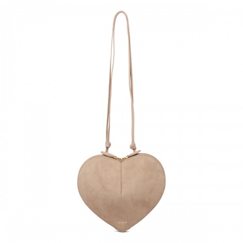 Le Coeur suede leather bag