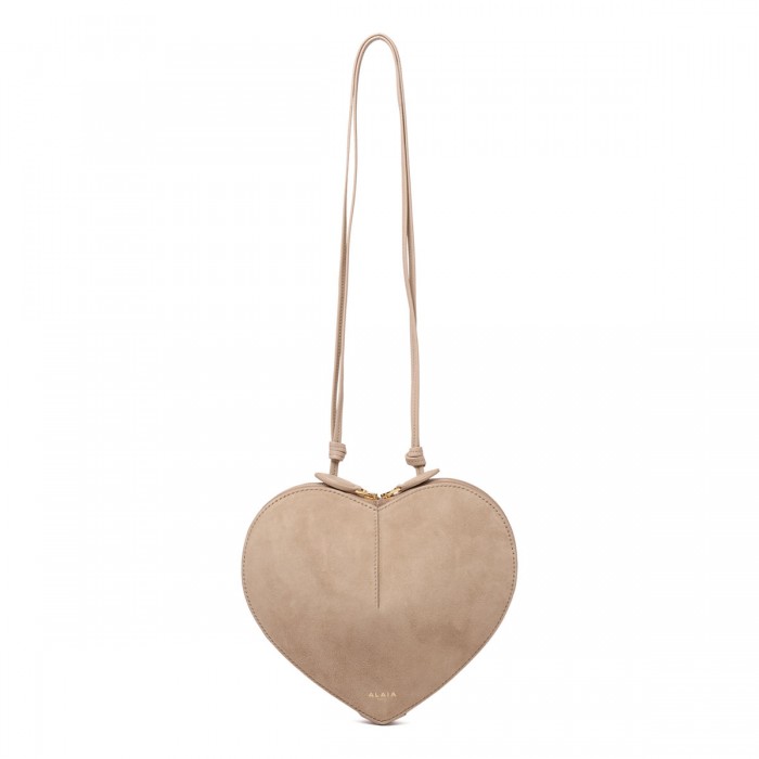 Le Coeur suede leather bag