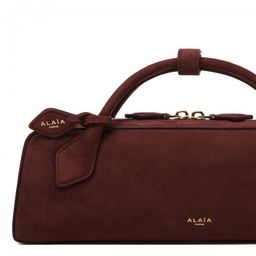 Teckel suede clutch 2