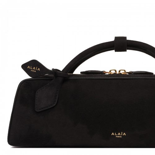 Teckel suede clutch 2