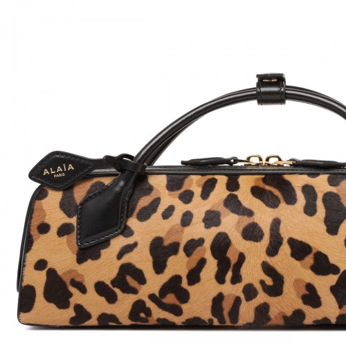 Teckel leopard clutch 2