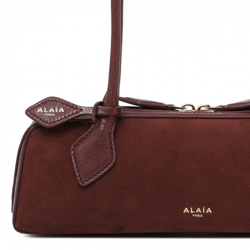 Le Teckel small suede bag 2