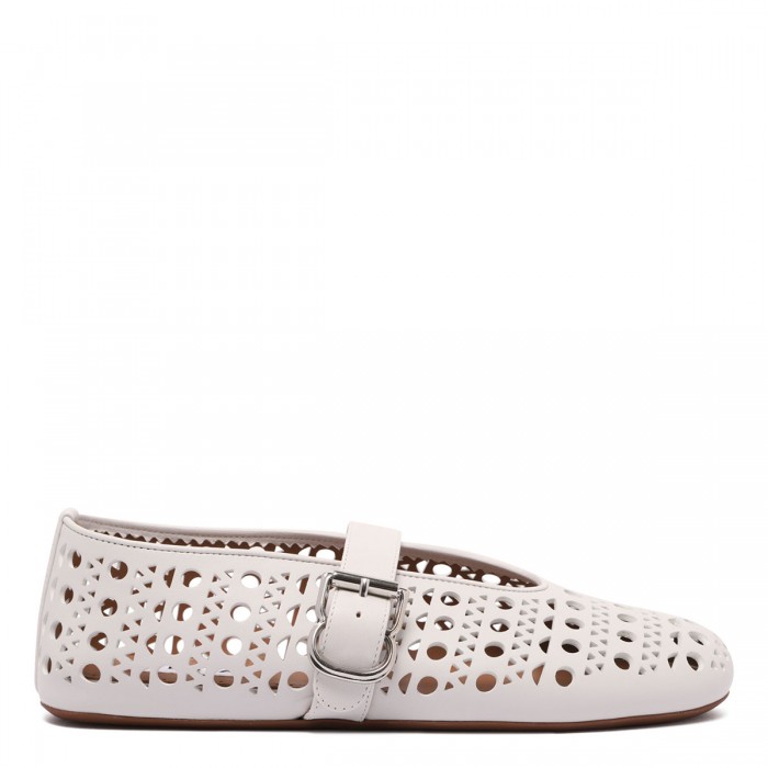 Vienne leather ballerinas