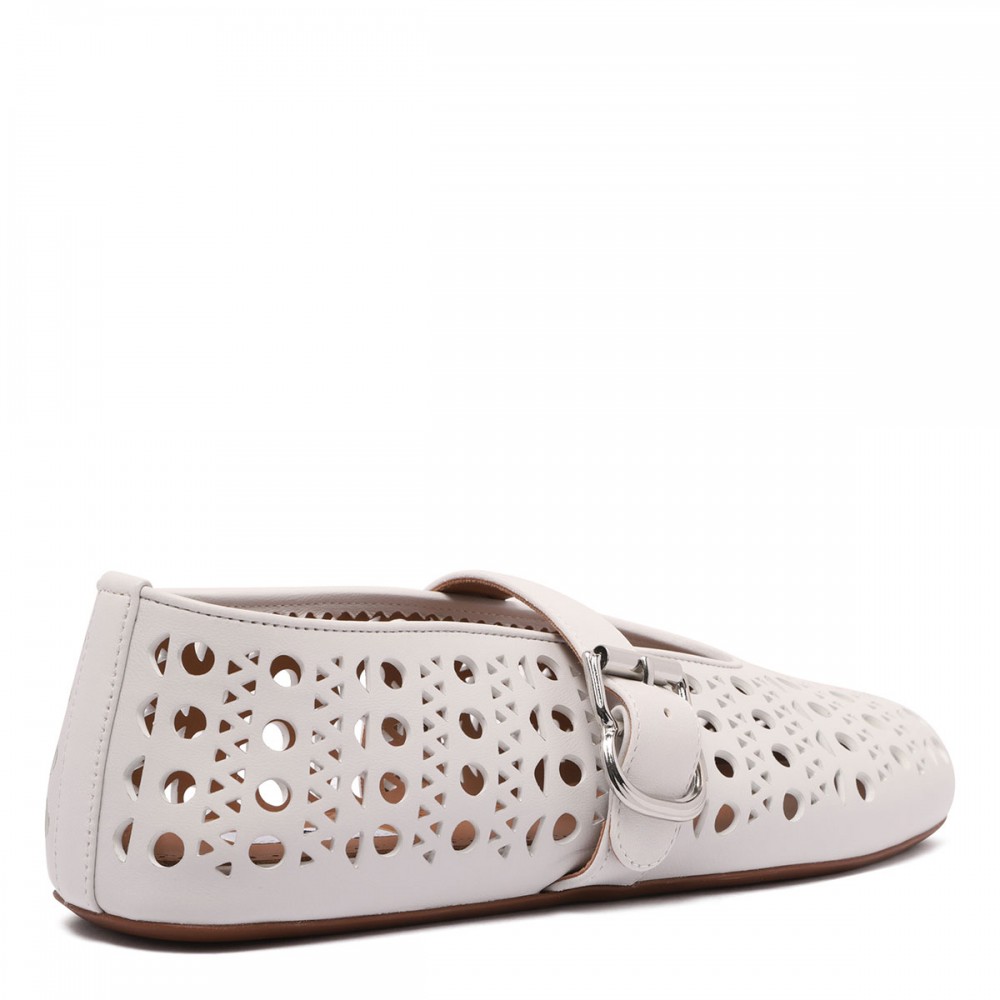 Vienne leather ballerinas