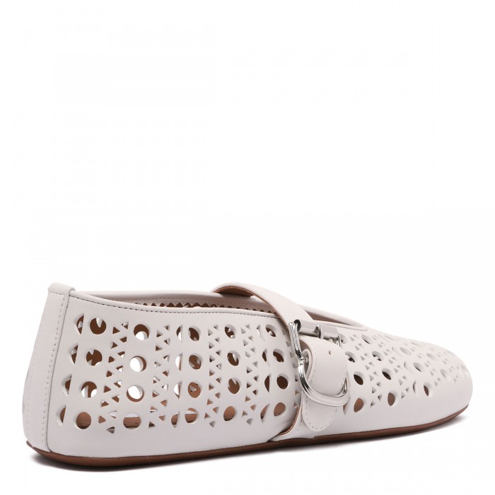 Vienne leather ballerinas