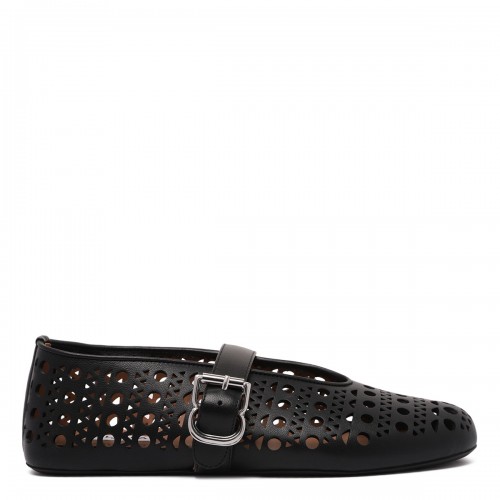 Vienne leather ballerinas