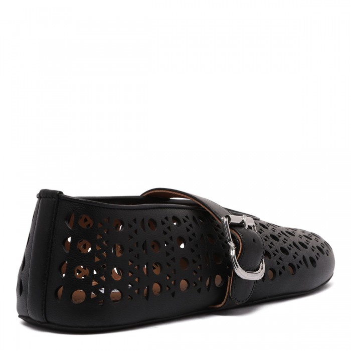 Vienne leather ballerinas
