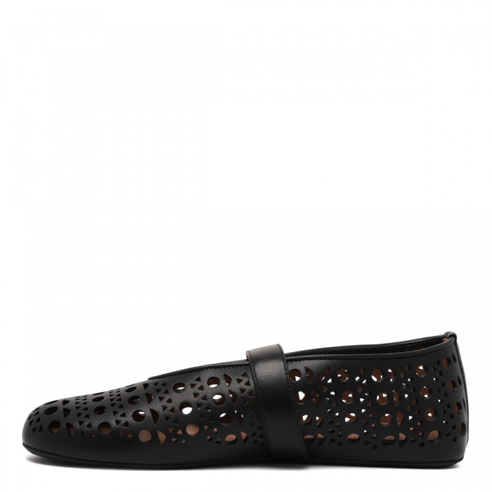 Vienne leather ballerinas