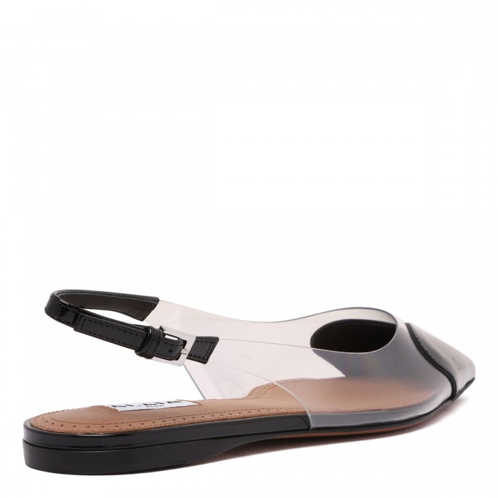 Le cœur flat slingbacks