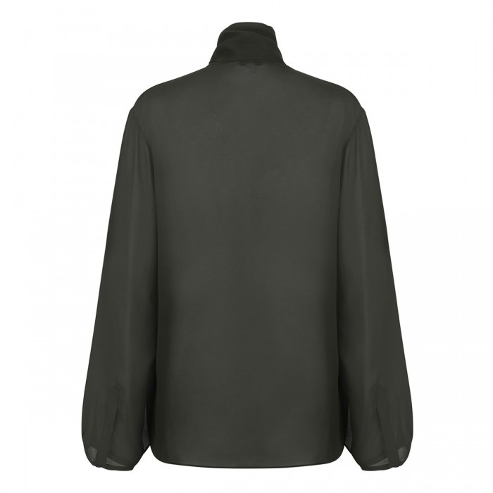 Georgette scarf blouse