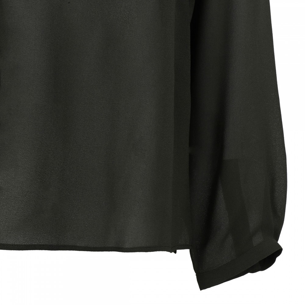 Georgette scarf blouse