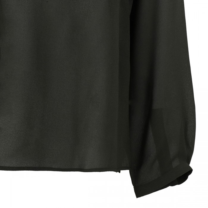 Georgette scarf blouse