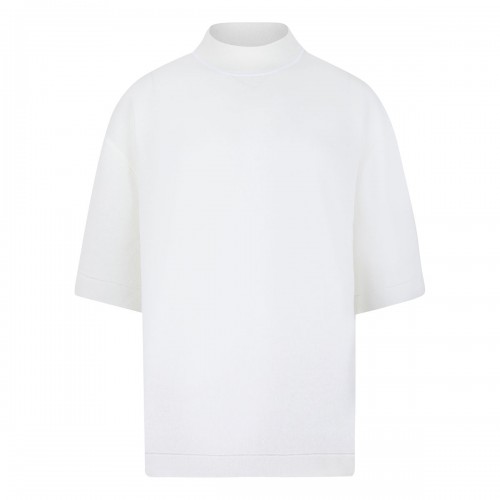 Knitted cotton T-shirt