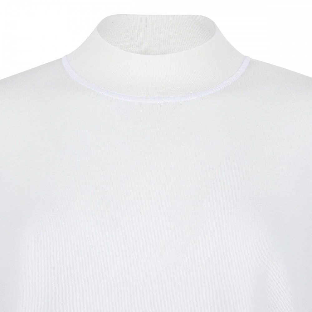 Knitted cotton T-shirt